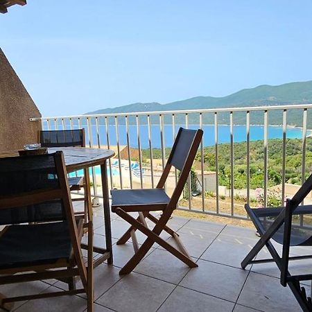 Chalereux T2 Vue Mer Et Piscine Alba Rossa 赛拉蒂费罗 外观 照片